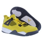 Nike Jordan Preschool Jordan 4 Retro PS BQ7669 700 Lightning - Ukuran 3Y